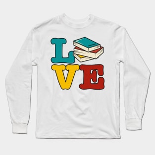 love book Long Sleeve T-Shirt